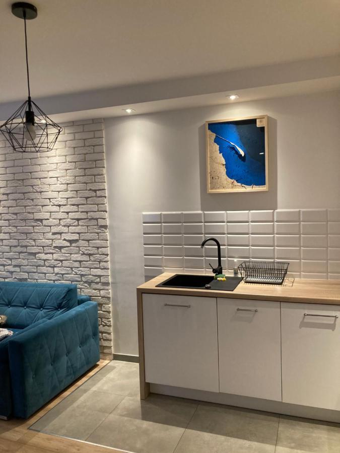 Blue Apartment In Vibrant Heart Of Gdynia Dış mekan fotoğraf